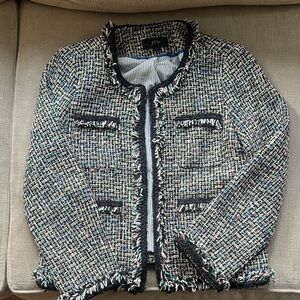 J. Crew Multicolor Tweed Jacket